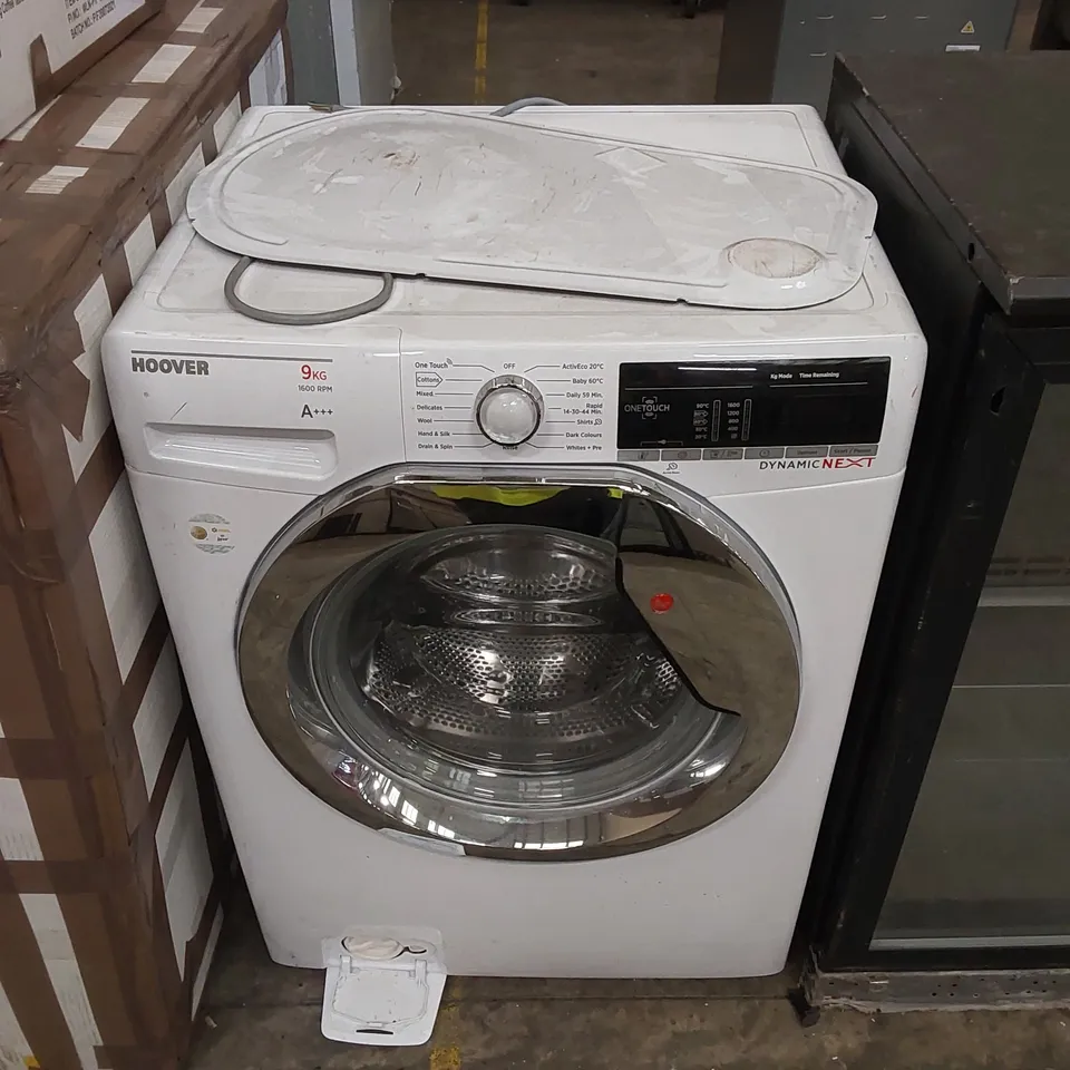 HOOVER DYNAMIC WASHING MACINE IN WHITE, MODEL: DXOA 69C3-80
