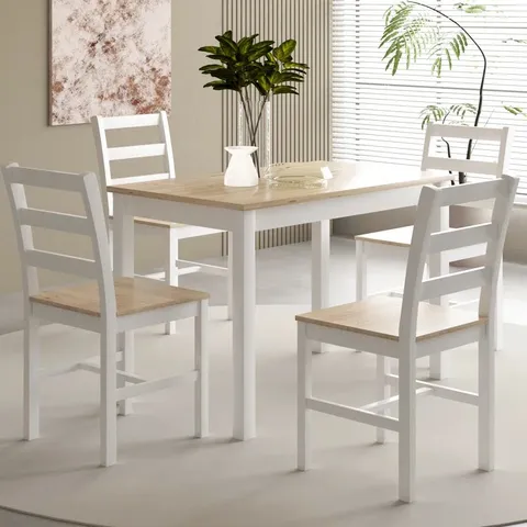 BOXED ODOM 4 - PERSON DINING SET (1 BOX)