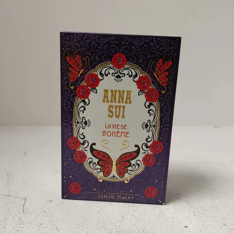 BOXED ANNA SUI LA VIE DE BOHEME 75NL EAU DE TOILETTE