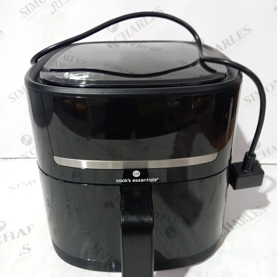 BOXED COOK'S ESSENTIALS 4L AIR FRYER BLACK