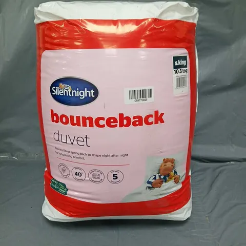 SILENTNIGHT SUPERKING SIZE BOUNCE BACK DUVET 10.5 TOG