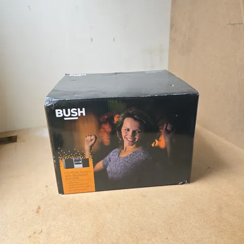 BUSH CD MICRO SYSTEM WITH BLUETOOTH AND DAB