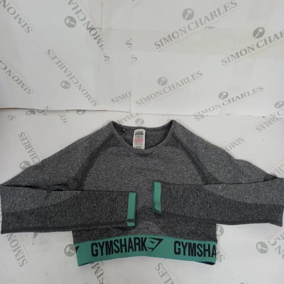 GYMSHARK CROP TRAINING TOP SIZE S