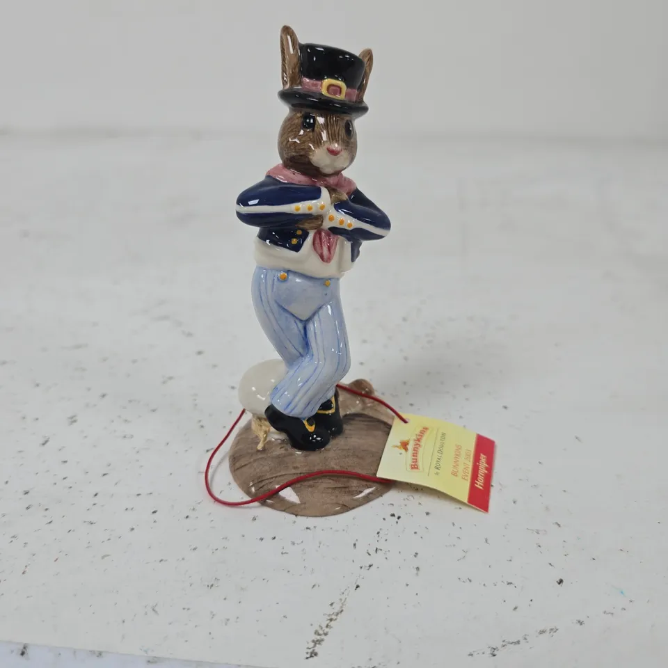 ROYAL DOULTON BUNNYKINS HORNPIPPER FIGURINE