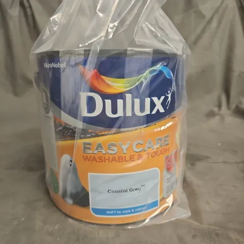 DULUX EASYCARE WASHABLE & TOUGH MATT EMULSION - COASTAL GREY - 2.5L