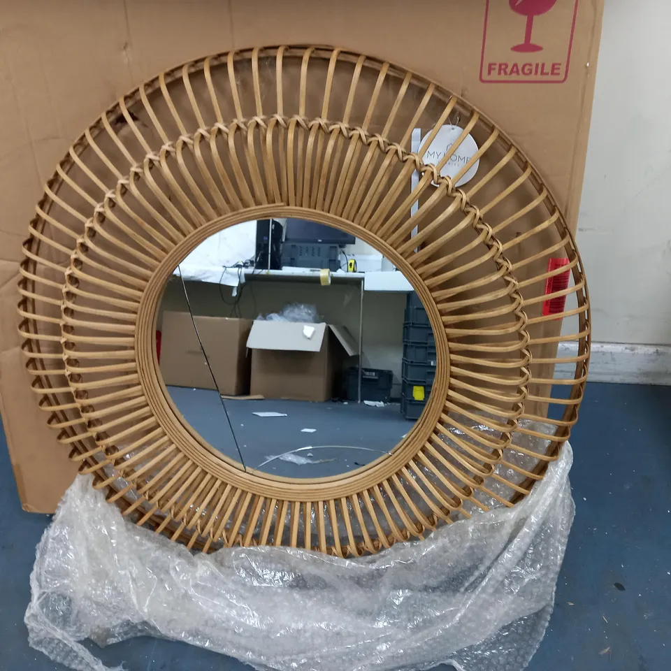 MY HOME STORIES BAMBOO MIRROR [COLLECTION ONLY]