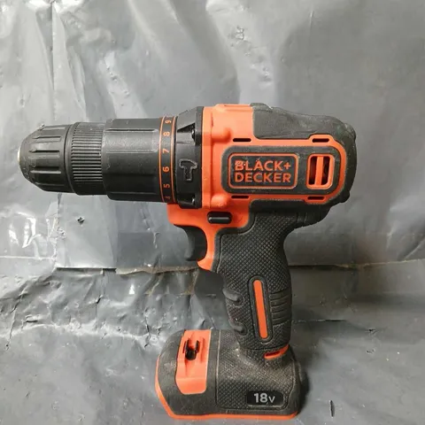 BLACK & DECKER 18V COMBI HAMMER DRILL  BCD700S1K-GB