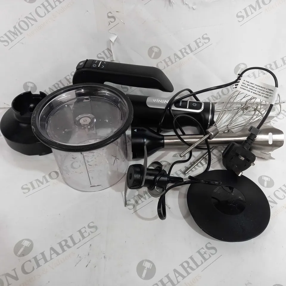 NINJA FOODI 3-IN-1 HAND BLENDER, MIXER & CHOPPER CI100UK