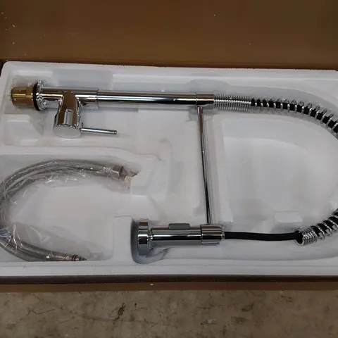 BOXED DEWEY SINGLE LEVER MONOBLOC TAP (1 BOX)