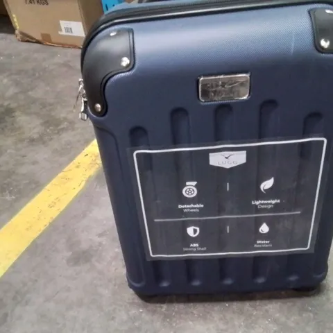 UNBOXED KEPLIN LUGG SMALL SIZE TRAVEL SUITCASE WITH WHEELS BLUE COLOUR 