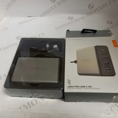 SATECHI 108W PRO USB-C PD DESKTOP CHARGER 