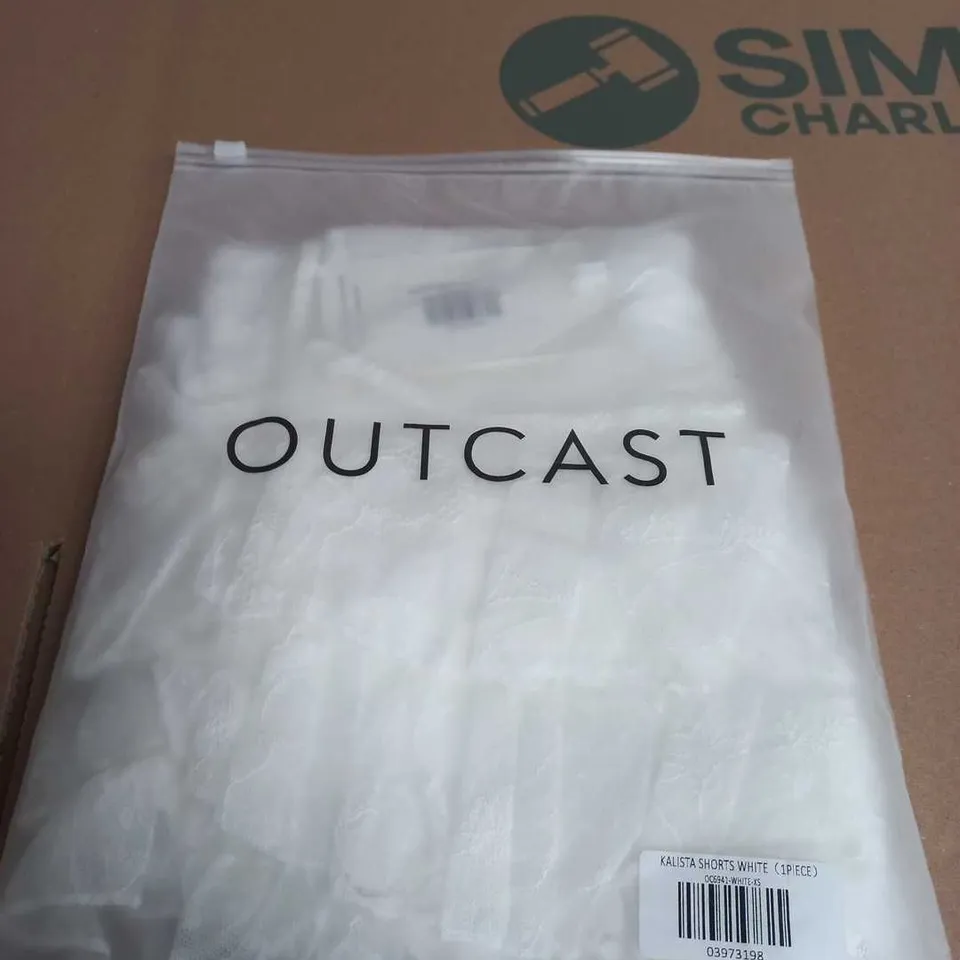 OUTCAST KALISTA SHORTS WHITE – OUTCAST CLOTHING (1 PIECE)