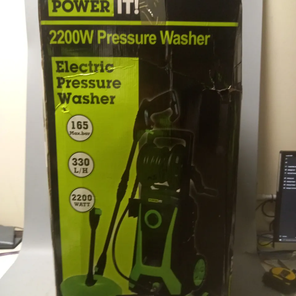 POWER IT! 2200W PRESSURE WASHER
