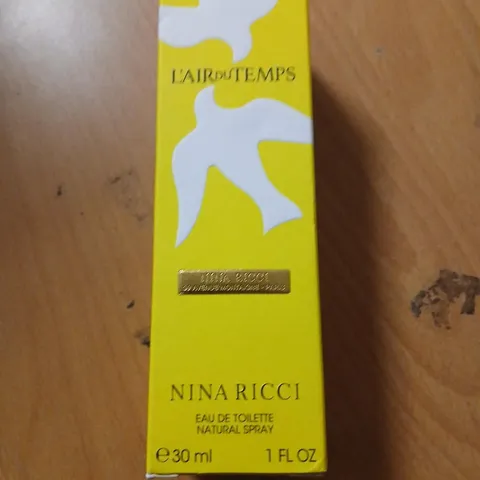 BOXED LAIR DU TEMPS NINA RICCI EAU DE TOILETTE 30ML