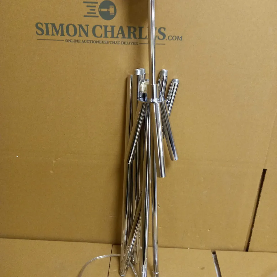 CHROME FLOOR LAMP