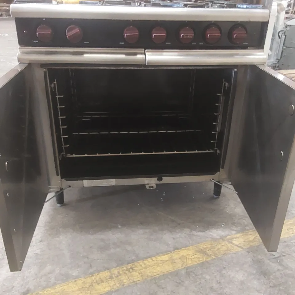 MOORWOOD VULCAN ML90R COMMERCIAL 6 BURNER RANGE