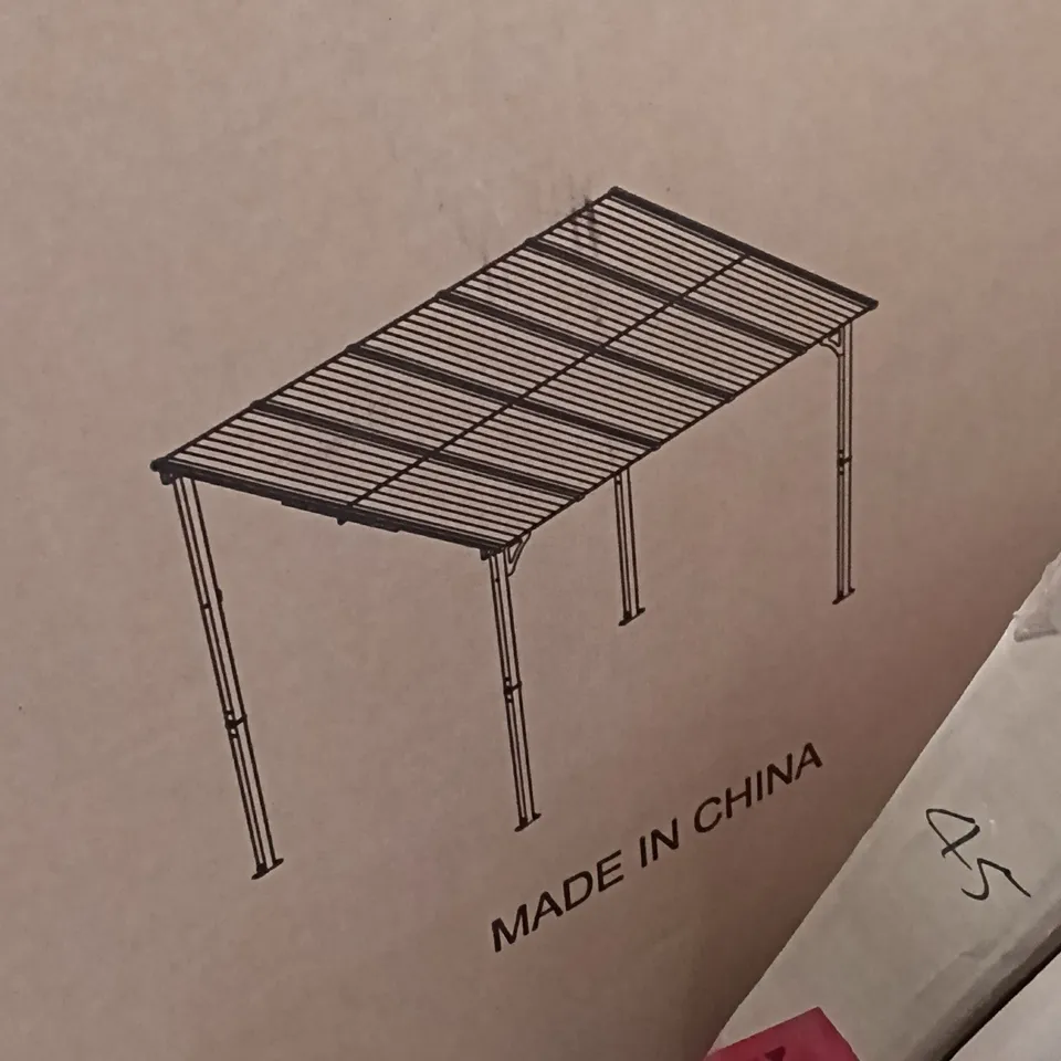 BOXED PATIO GAZEBO - BLACK (2 BOXES)
