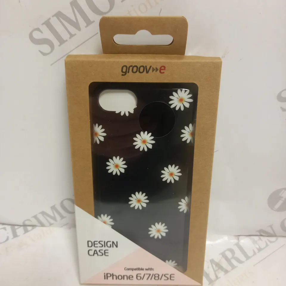 BOX OF 100 BRAND NEW BOXED GROOV-E IPHONE 6/7/8 DAISY DESIGN PHONE CASES 