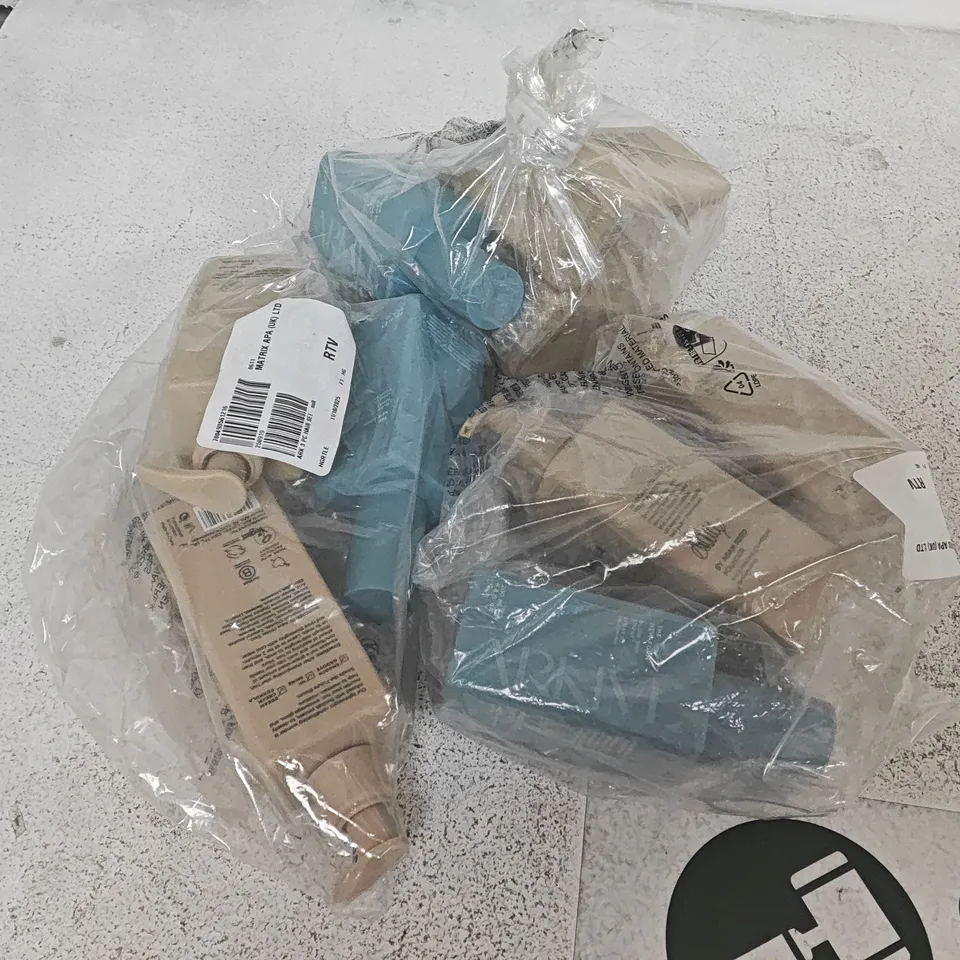 LOT OF 3 UNPACKAGED ARKIVE 3-PIECE HAIR CARE SET
