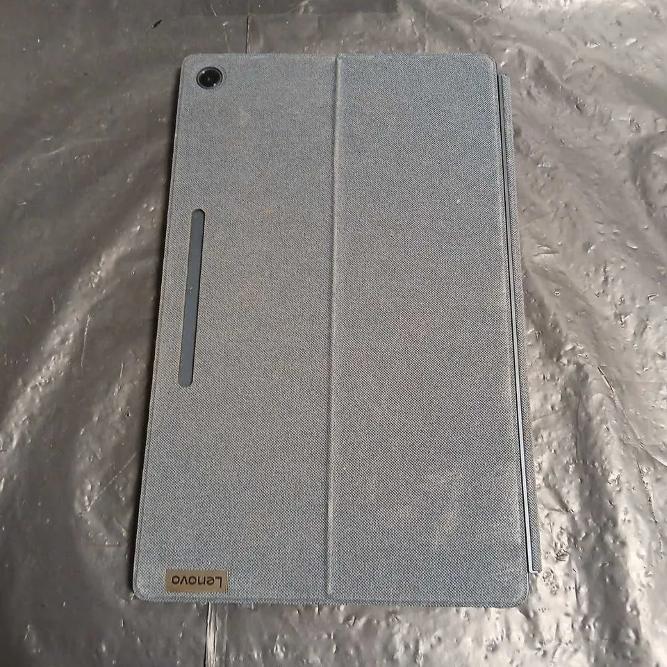 LENOVO TABLET WITH DETACHABLE KEYBOARD – BLUE FABRIC COVER