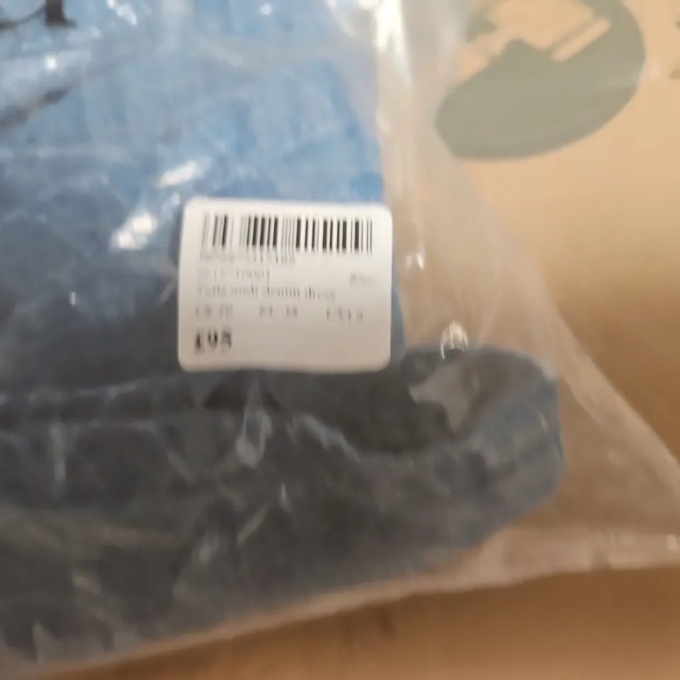 NOBODY'S CHILD TULLA MIDI DENIM DRESS - SIZE 10