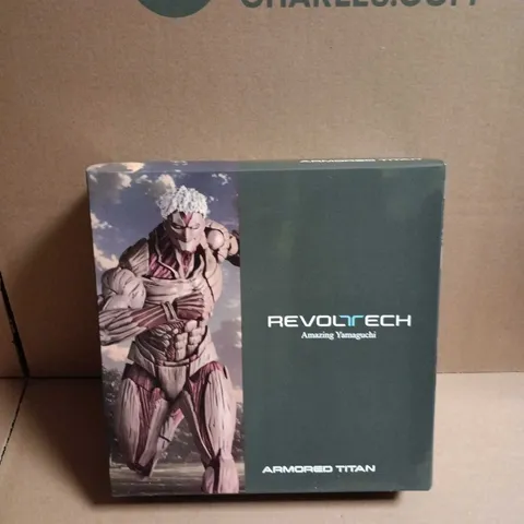 REVOLTECH AMAZING YAMAGUCHI ARMORED TITAN FIGURE 