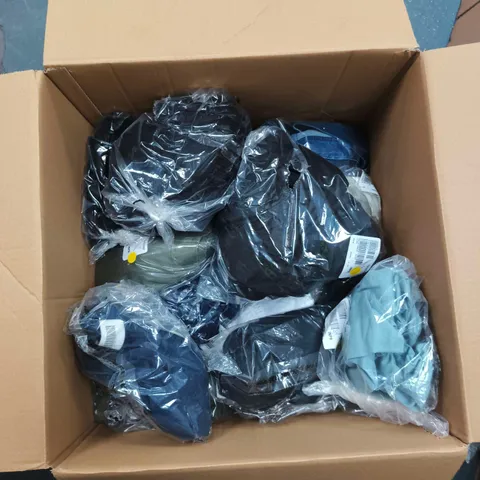 BOX OF APPROXIMATELY 30 ASSORTED CLOTHING TO INCLUDE: H&C, IZABEL LONDON AND D&C