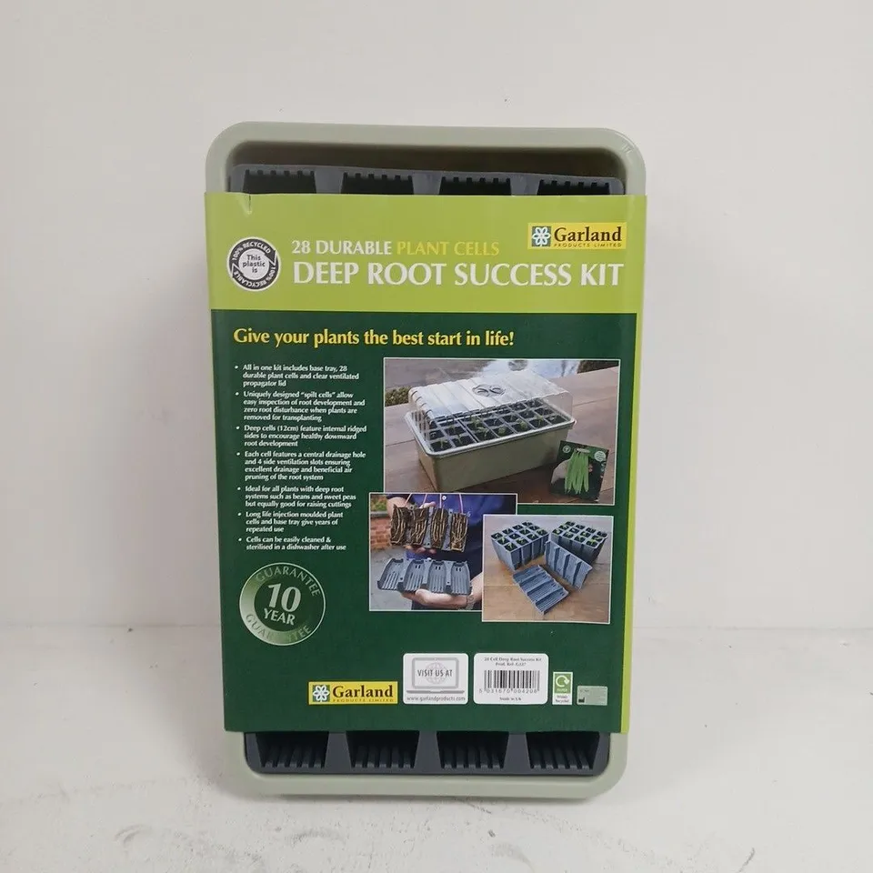 GARLAND DEEP ROOT SUCCESS KIT – 28 DURABLE PLANT CELLS