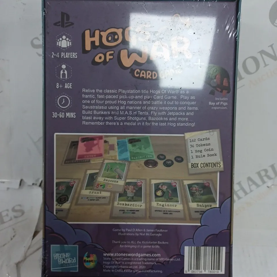 HOGS OF WAR CARD GAME