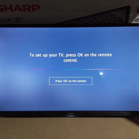  BOXED SHARP SMART TV HD/FULL HD 32" HD READY 32BC3K