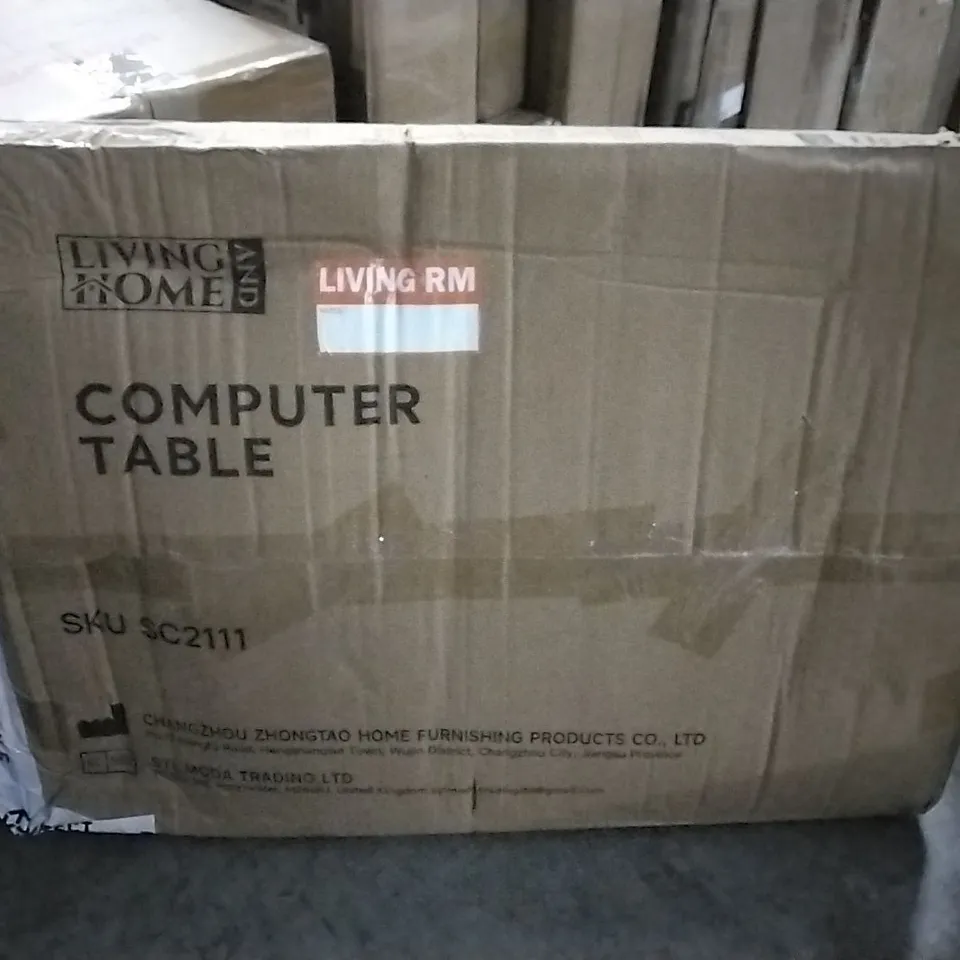 BOXED LIVING AND HOME FOLDABLE COMPUTER TABLE SC2111