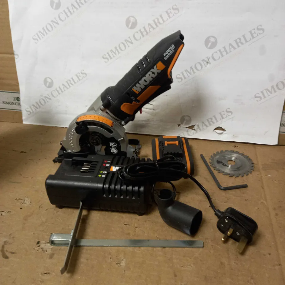 WORX WX527 18V (20V MAX) WORXSAW CORDLESS COMPACT CIRCULAR SAW