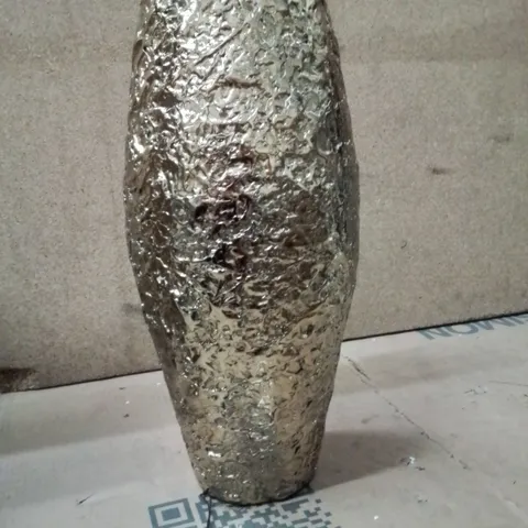 BOXED AKOLA LARGE TABLE VASE GOLD EFFECT