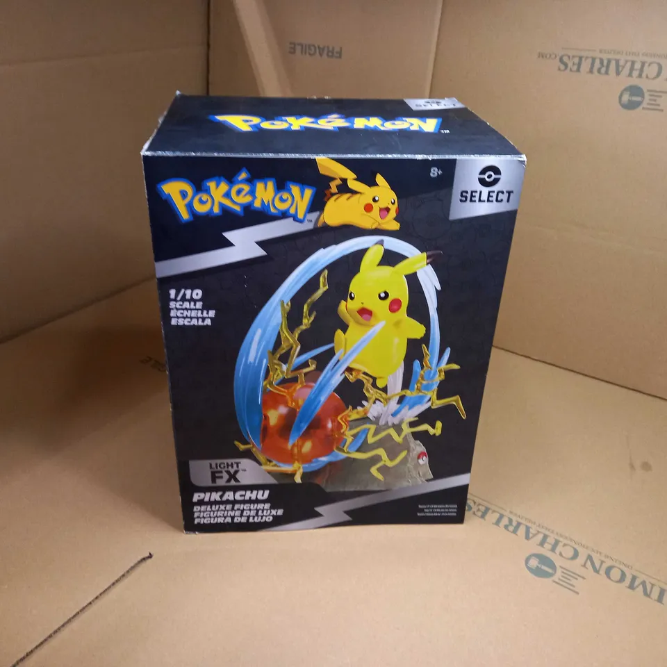 BOXED POKEMMON PIKACHU DELUXE FIGURE