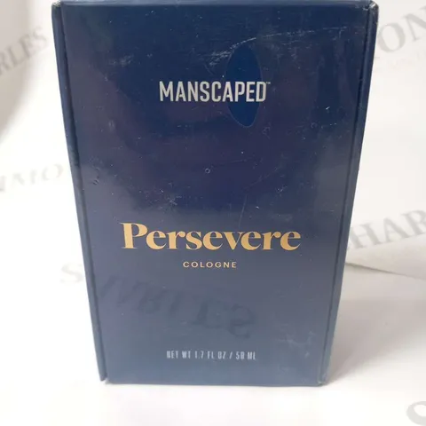 BOXED AND SEALED MANSCAPED PERSEVERE COLOGNE 50ML
