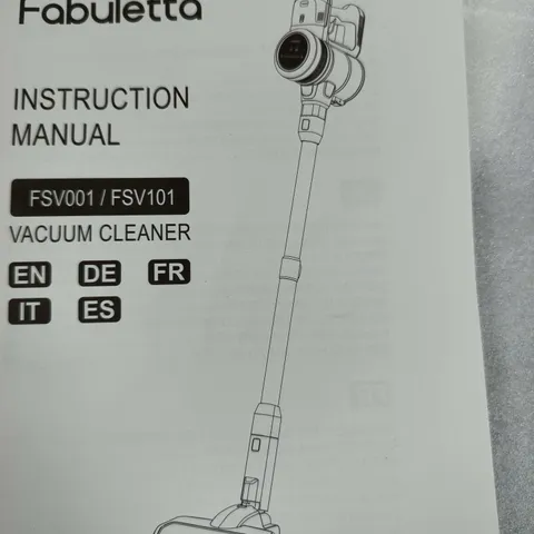 FABULETTA CORDLESS STICK VACUUM CLEANER
