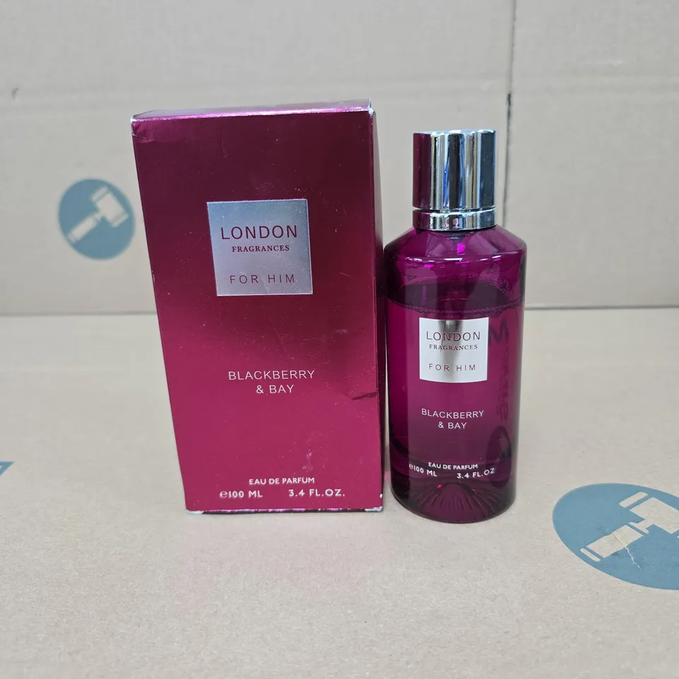 LONDON FRAGRANCES FOR HIM BLACKBERRY AND BAY 100ML BOXED