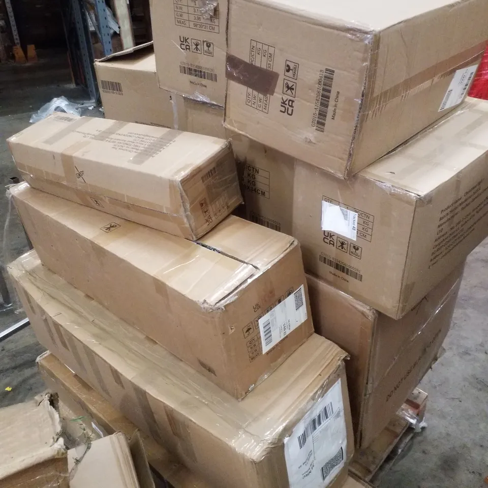 PALLET CONTAINING ASSORTED HOME & FURNITURE PARTS 