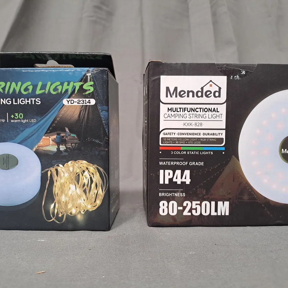 APPROXIMATELY 10 ASSORTED BOXES OF STRING LIGHTS TO INCLUDE VARIOUS MAKES AND COLOURS