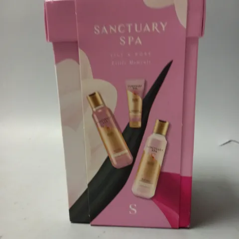 BOXED SANCTUARY SPA LILY AND ROSE LITTLE MOMENTS SET