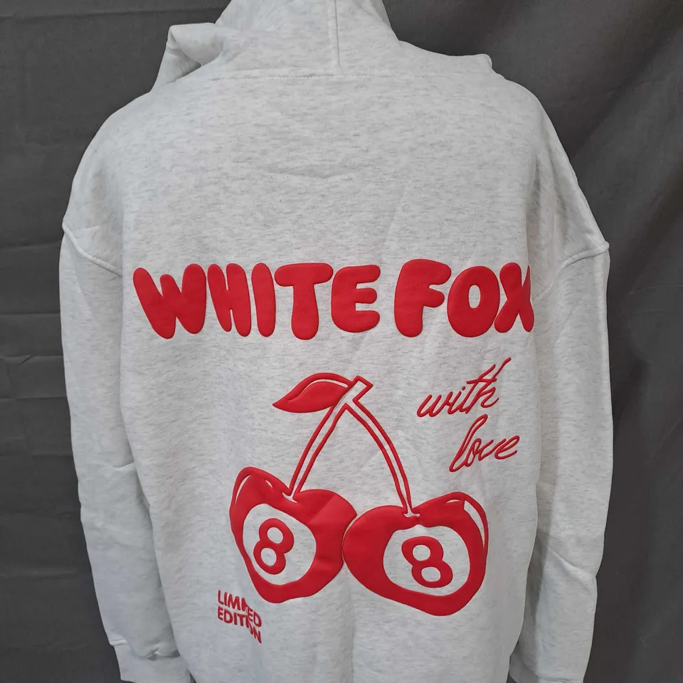 WHITE FOX CASUAL GREY HOODIE SIZE UNSPECIFIED