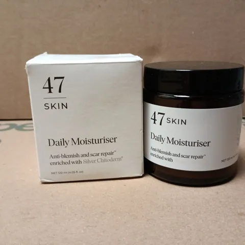 BOXED 47 SKIN DAILY MOISTURISER (120ML)