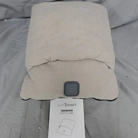 SOULSMART FOOT CARE HEATING MASSAGE FOOT MASSAGER – BOXED