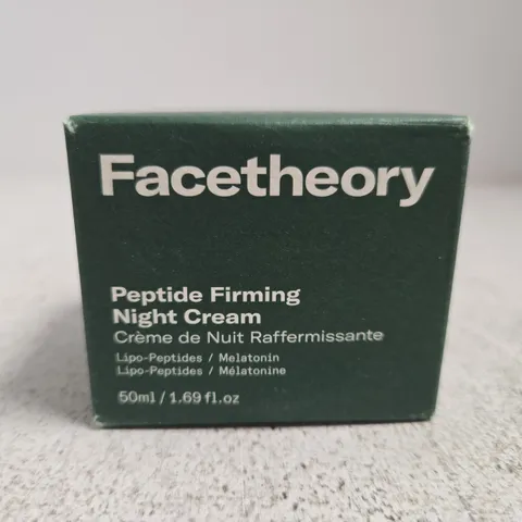 BOXED FACETHEORY PEPTIDE FIRMING NIGHT CREAM 50ML