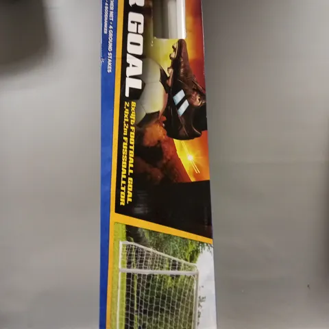 BOXED STRIKER GOAL 8 X 4FT FOOTBALL GOAL - COLLECTION ONLY 