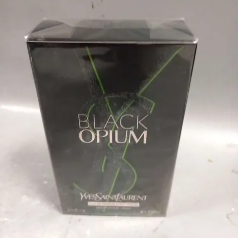 BOXED AND SEALED BLACK OPIUM YVES SAINT LAURENT EAU DE PARFUM ILLICIT GREEN 75ML