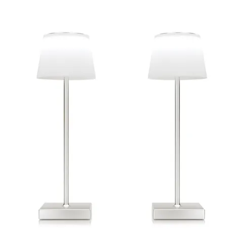 SFIXX SET OF 2 2IN1 RECHARGEABLE TABLE LAMP AND WALL LAMP BOXED