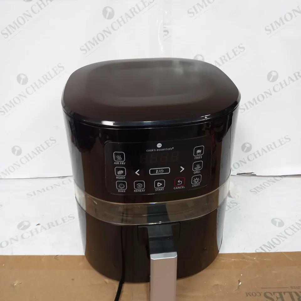 COOK'S ESSENTIALS 4.0L AIR FRYER - BLACK