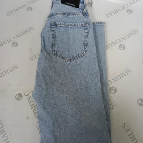 STRADIVARIUS STRAIGHT VINTAGE DENIM JEANS SIZE 8