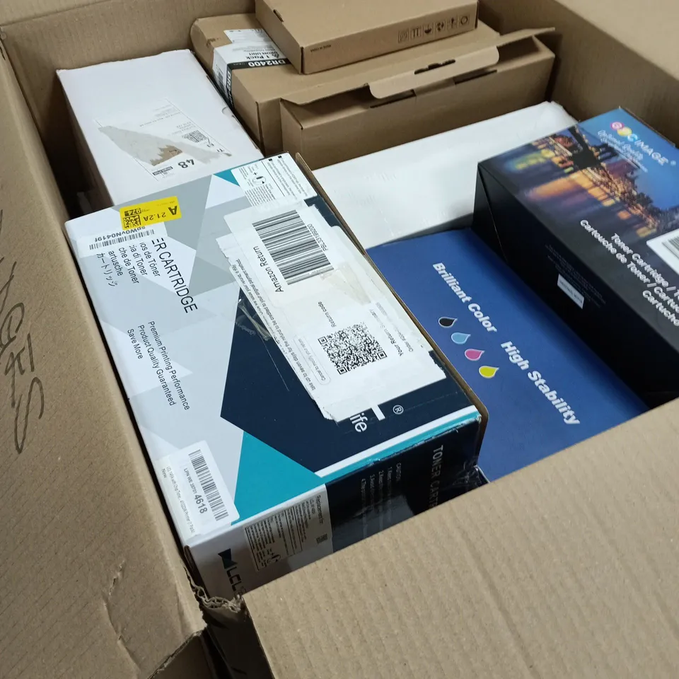 3 X BOXES OF LARGE QUANTITY OF PRINTER CARTRIDGES